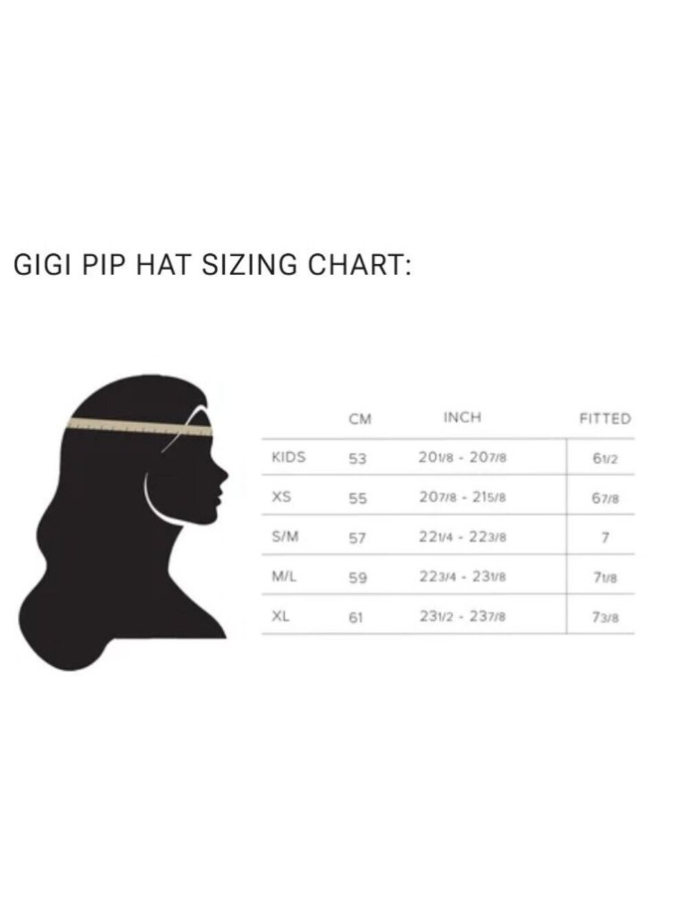 Gigi Pip Jillian Pencil Brim Western Hat 57cm S/M Off White MSRP$154 Worn once - Picture 13 of 17